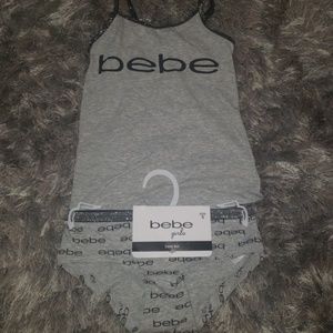 Bebe Girls Cami Set. Brand New. Small (7-8).